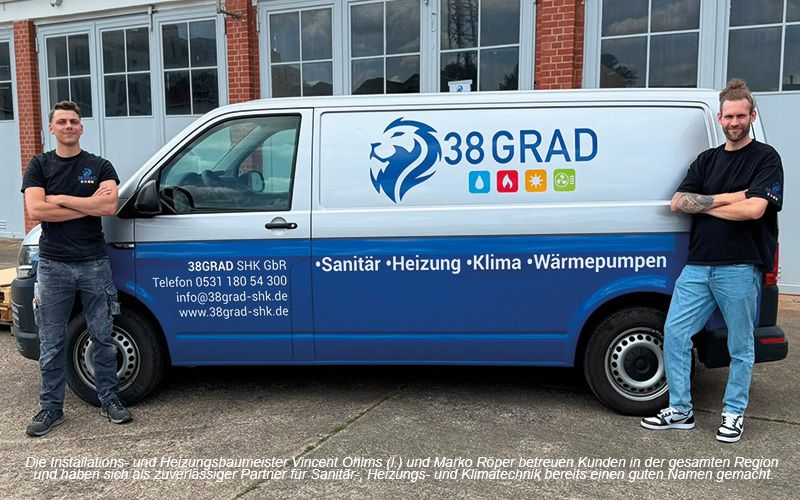 38 GRAD SHK – moderner Meisterbetrieb für Sanitär, Heizung und Klimatechnik 38 GRAD SHK – moderner Meisterbetrieb für Sanitär, Heizung und Klimatechnik