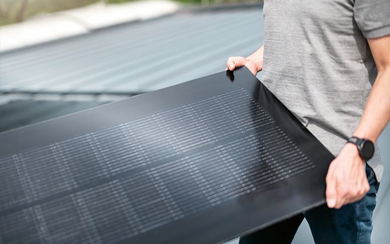 Neue Solarlösung für PREFALZ Dachsysteme aus Aluminium Neue Solarlösung für PREFALZ Dachsysteme aus Aluminium